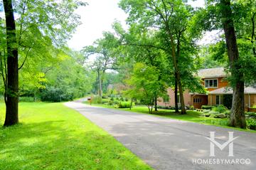 Rockland Woods subdivision in Libertyville, IL