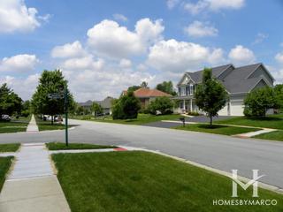 Mill Creek Oakmont subdivision in Geneva, IL