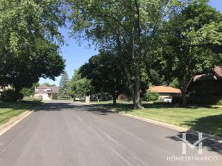 Chickasaw Woods subdivision in Homer Glen, IL