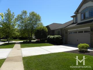 Amberfield Townhomes subdivision in Homer Glen, IL
