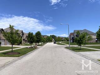 Glens of Connemara subdivision in Lemont, IL