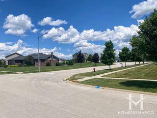Sanctuary Pointe subdivision in New Lenox, IL