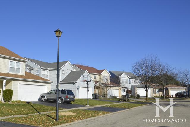 Fox Glenn subdivision in Round Lake Heights, IL