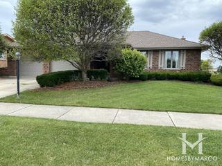 Orland Terrace subdivision in Orland Park, IL