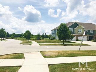 Mill Street Station subdivision in Oswego, IL