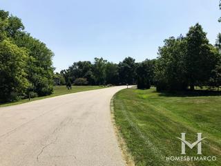 Na-au-say Woods subdivision in Oswego, IL