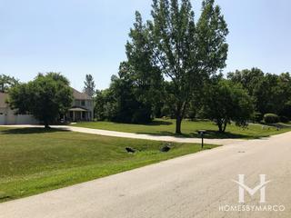 Na-au-say Woods subdivision in Oswego, IL