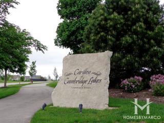 Carillon at Cambridge Lakes subdivision in Pingree Grove, IL