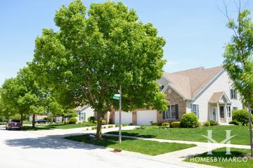 Fieldsworth subdivision in Wheaton, IL