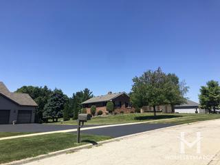 Ronhill Estates subdivision in Yorkville, IL