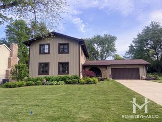 Williamsburg Estates subdivision in Bartlett, IL