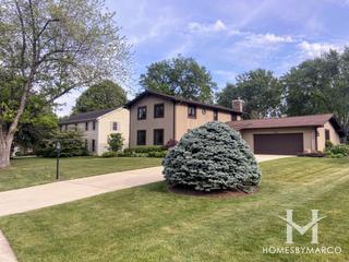 Williamsburg Estates subdivision in Bartlett, IL