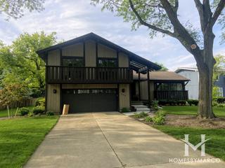 Williamsburg Estates subdivision in Bartlett, IL