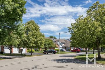 Brookdale Manor subdivision in Naperville, IL