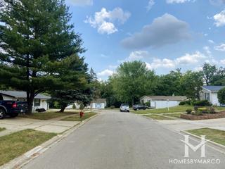 Whispering Oaks subdivision in McHenry, IL