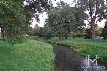 Whispering Oaks subdivision in McHenry, IL