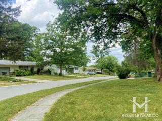 Whispering Oaks subdivision in McHenry, IL