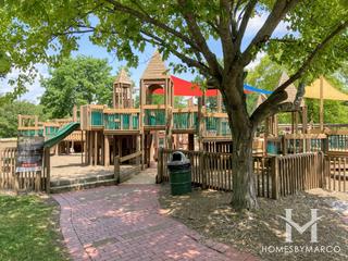 Whispering Oaks subdivision in McHenry, IL