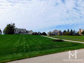 Deer Path Estates subdivision in Deer Park, IL