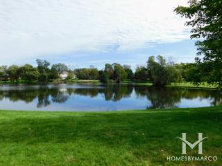 Deer Path Estates subdivision in Deer Park, IL