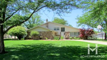 Derby Meadows subdivision in Orland Park, IL