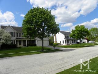 Creeks Crossing subdivision in Algonquin, IL