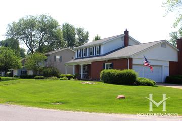 Marywood Meadows subdivision in Aurora, IL