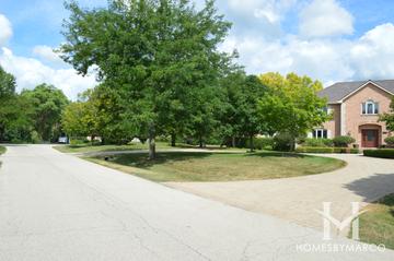 Bridlewood subdivision in Long Grove, IL