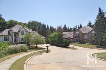 Pine Crest subdivision in Gurnee, IL