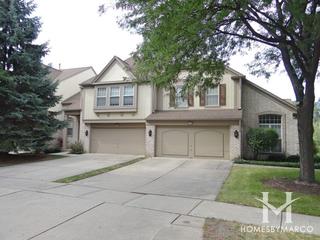 Fairview Estates subdivision in Buffalo Grove, IL