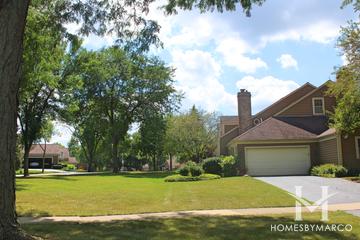 The Streams subdivision in Wheaton, IL