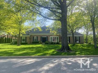 Forest Glen subdivision in Oak Brook, IL