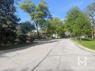 Forest Glen subdivision in Oak Brook, IL