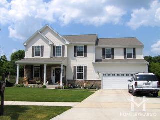 The Preserves at McDonald Woods subdivision in Lindenhurst, IL