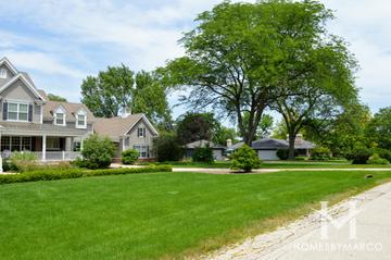 Arboretum Estates East subdivision in Glen Ellyn, IL