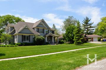 Amberwood Estates subdivision in Wheaton, IL