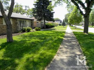 Berens Park subdivision in Elmhurst, IL