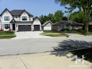 Berens Park subdivision in Elmhurst, IL