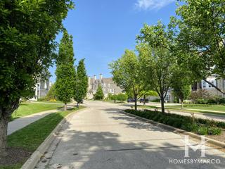Hamptons of Hinsdale subdivision in Hinsdale, IL