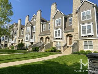 Hamptons of Hinsdale subdivision in Hinsdale, IL