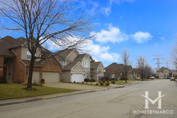 Delaine Farms subdivision in Morton Grove, IL