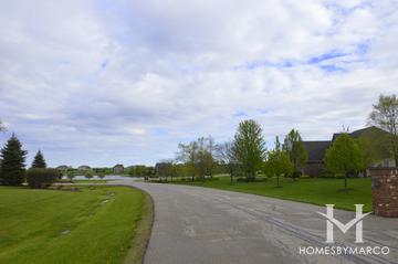Sunset Views subdivision in St. Charles, IL