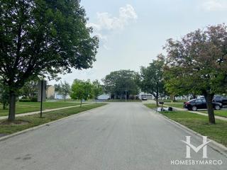 Brittany Place subdivision in Bolingbrook, IL