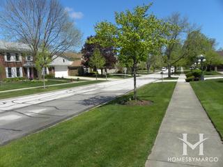 Willow Glen subdivision in Glenview, IL