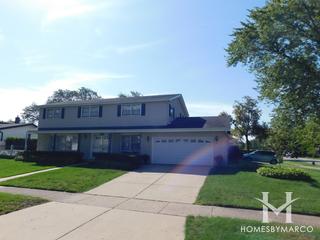 Northwest Park subdivision in Park Ridge, IL
