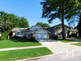 Northwest Park subdivision in Park Ridge, IL
