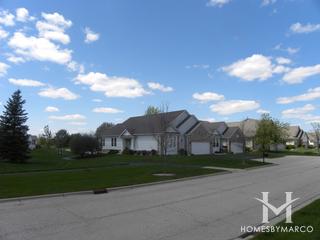 Manchester Lakes Club subdivision in Algonquin, IL