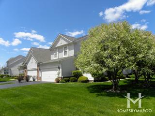 Manchester Lakes Club subdivision in Algonquin, IL