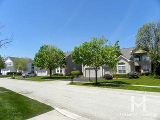 Willoughby Farms Estates subdivision in Algonquin, IL