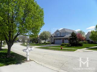 Willoughby Farms Estates subdivision in Algonquin, IL